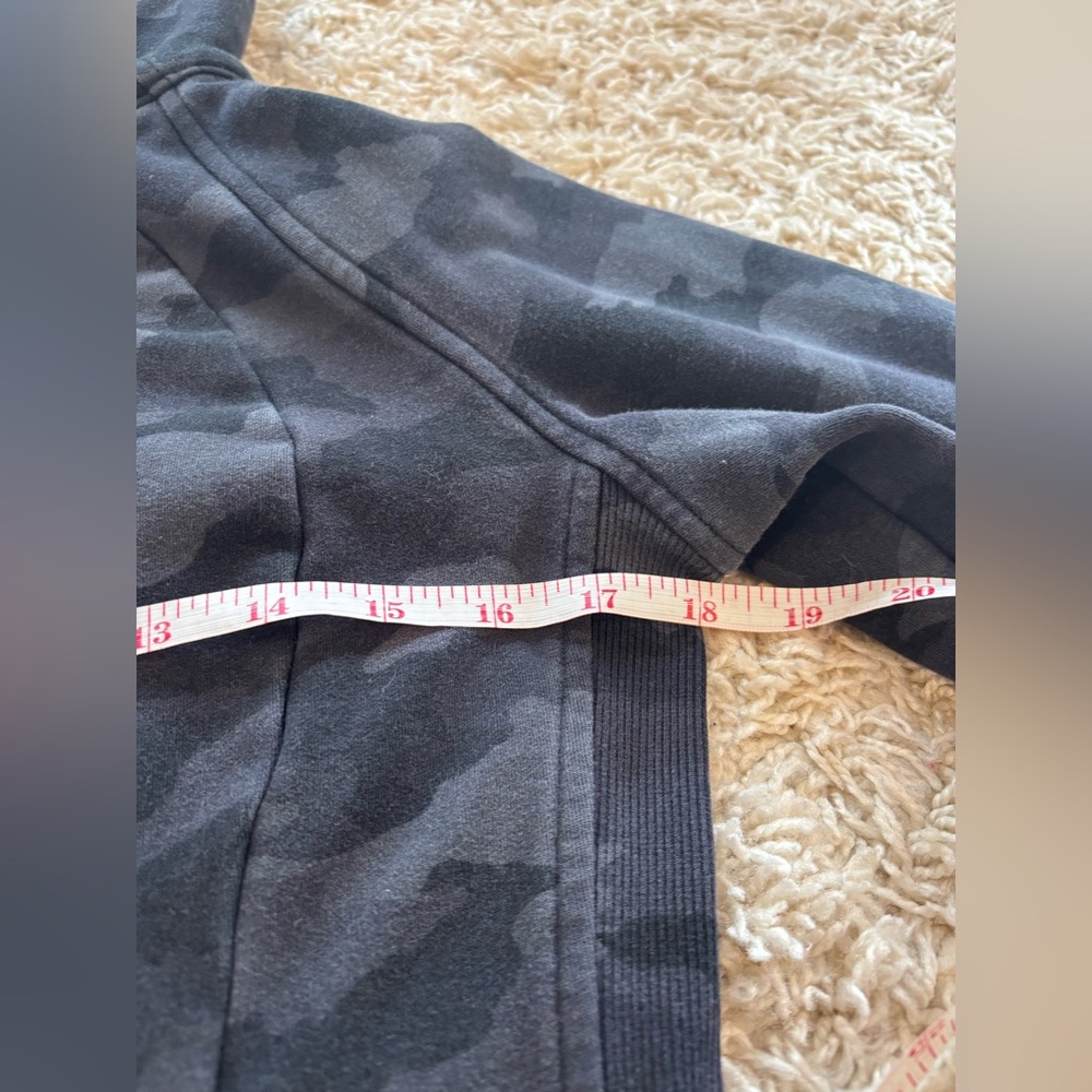 Lululemon Athletica Black Camo Zip Up Hoodie - Picture 10 of 10